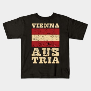 Flag of Austria Kids T-Shirt
